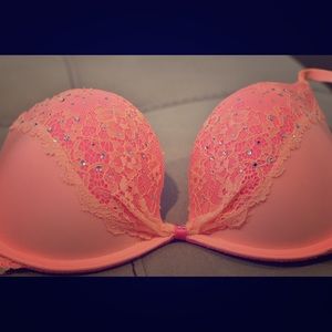 Coral Victoria’s Secret Push Up
